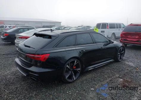 2022 Audi Rs 6 Avant Tfsi Quattro Tiptronic z USA, uszkodzony, nr VIN WUA1CBF25NN905198